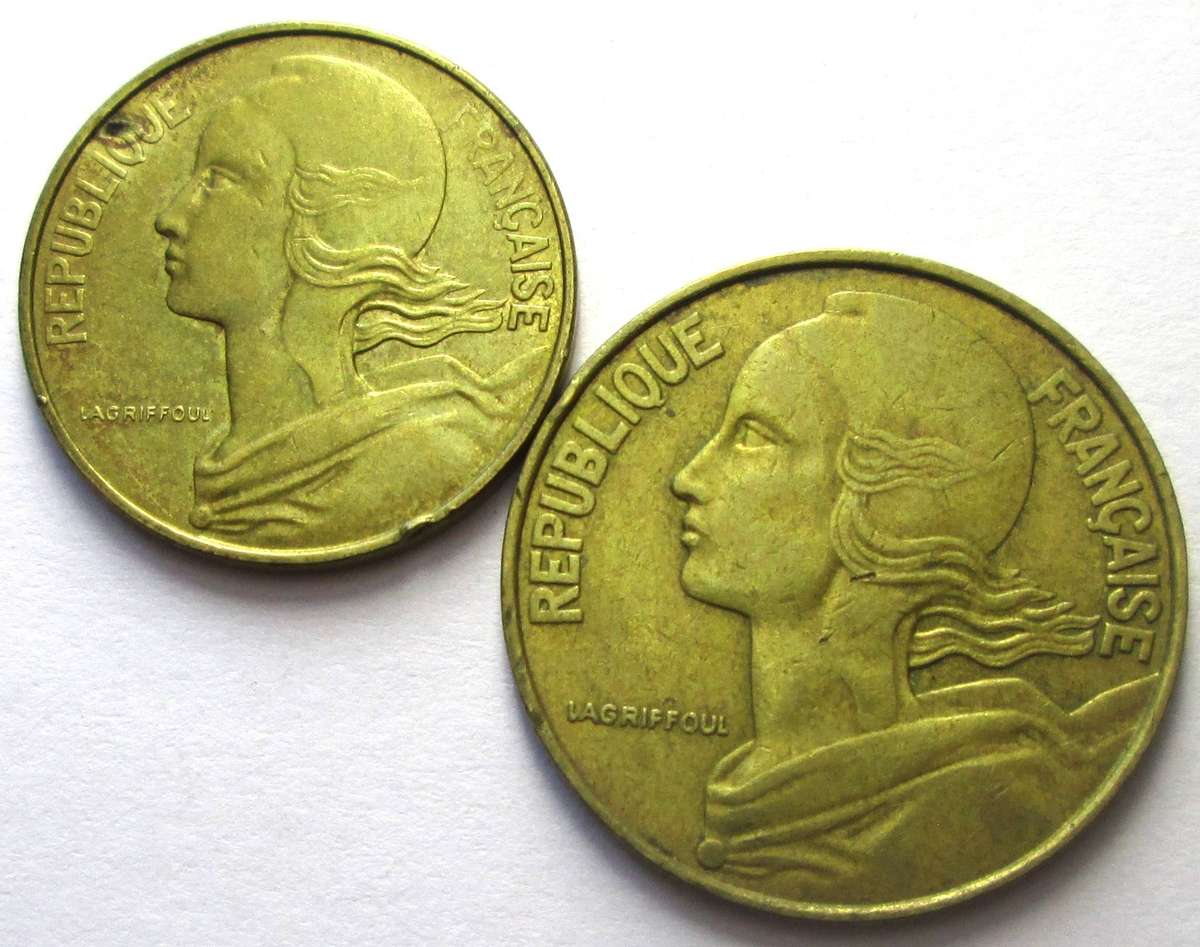 1977 France 10/20 Francs