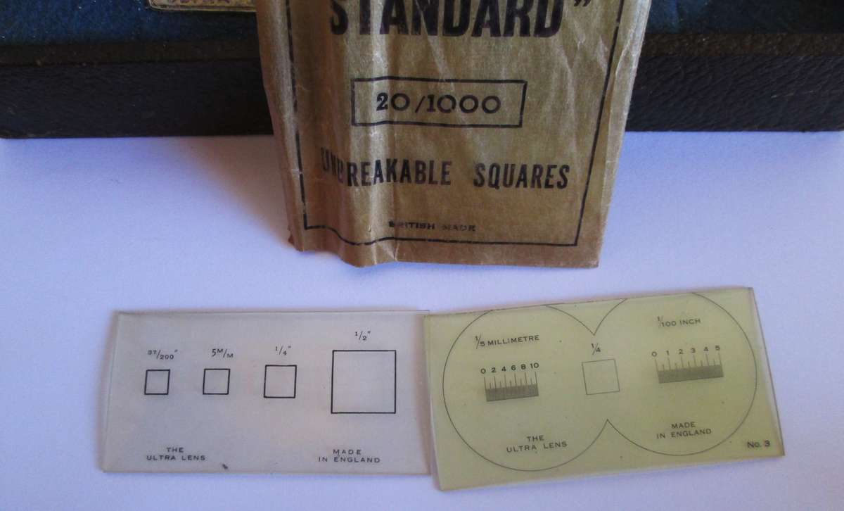 1930 The Ultra Lens Magnifier with Light for Maps Great Britain