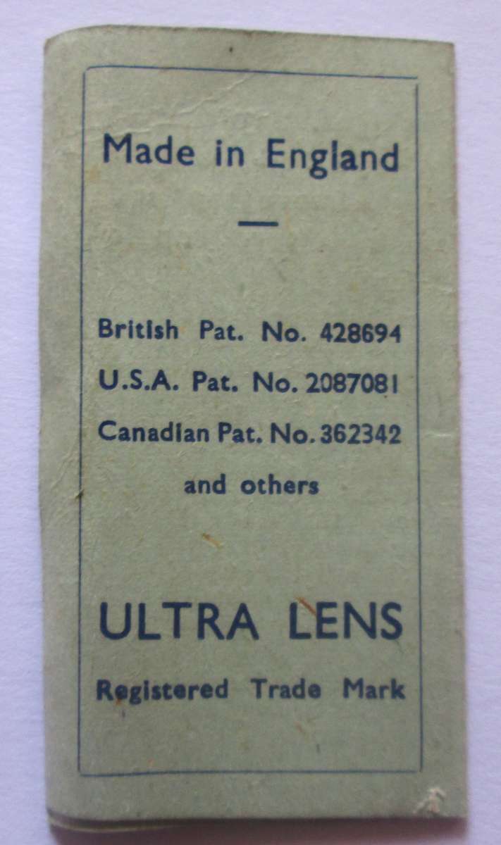 1930 The Ultra Lens Magnifier with Light for Maps Great Britain