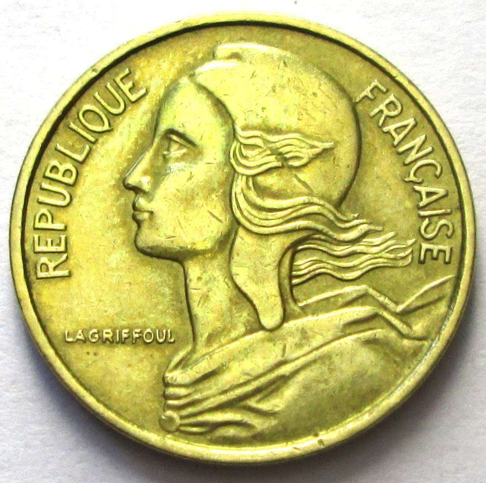 1973 France 5 Centimes