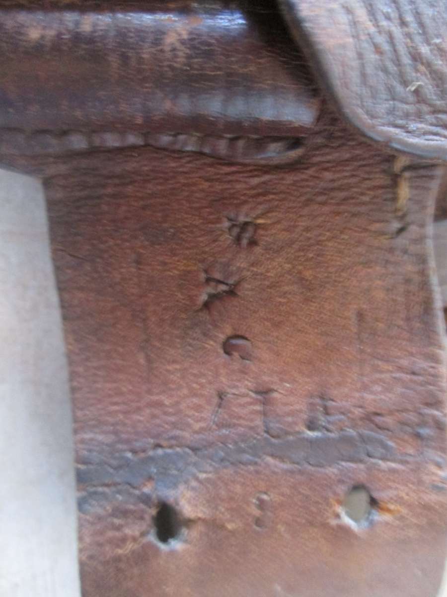 1901 Boer War British Army Leather Bandolier Belt