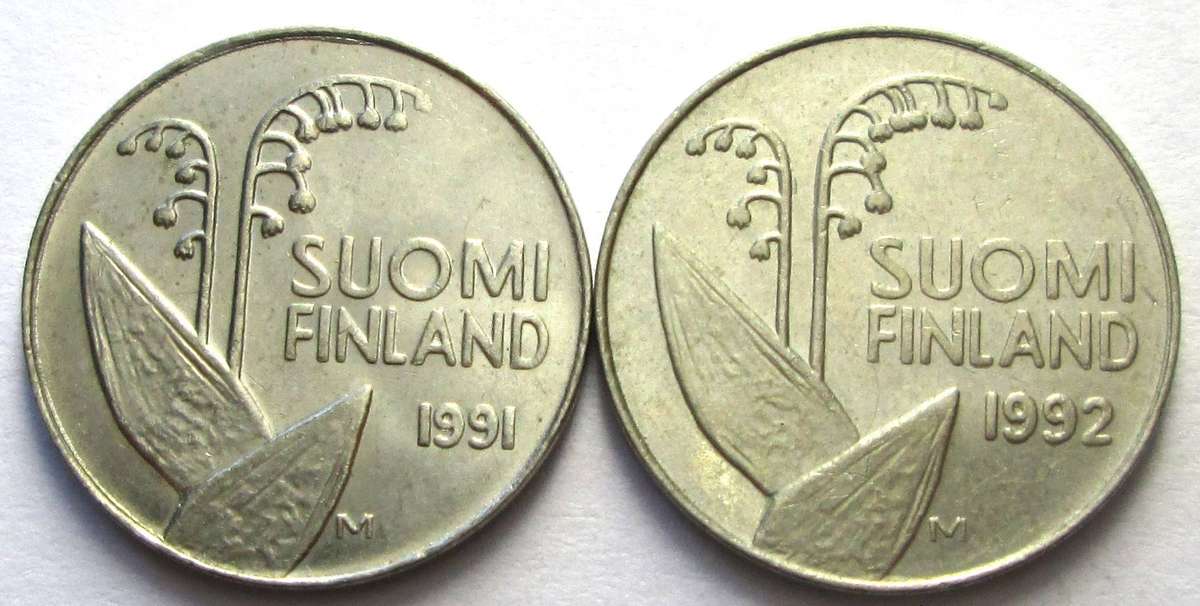 10 Penni Finland 1991/1992
