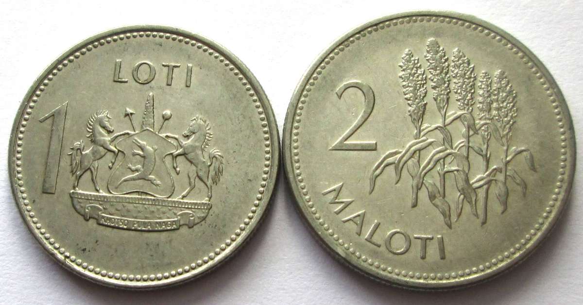 1998 Lesotho 1 Loti 2 Maloti