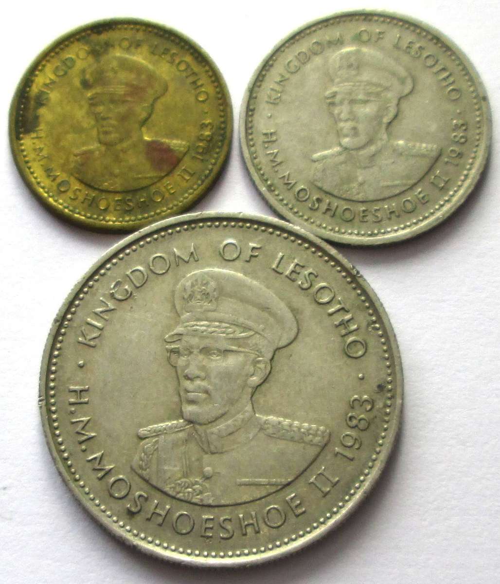1983 Lesotho 1 Sente 10/50 Lisente