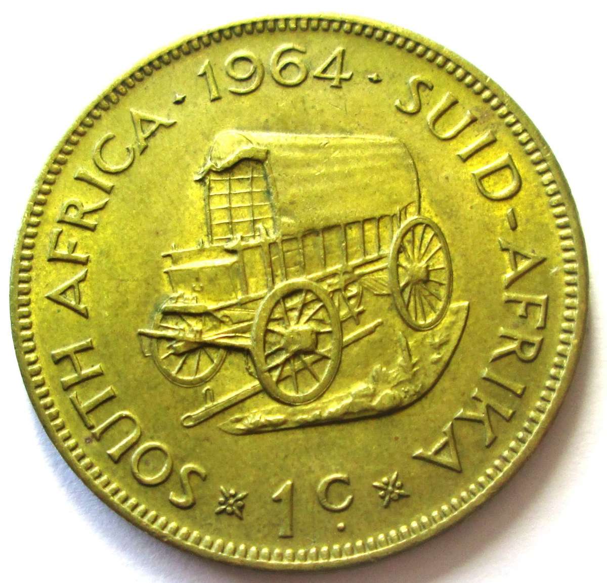 1964 Republic of South Africa 1 Cent