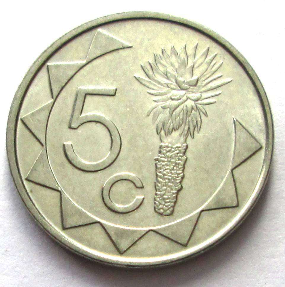 2007 Namibia 5 Cents