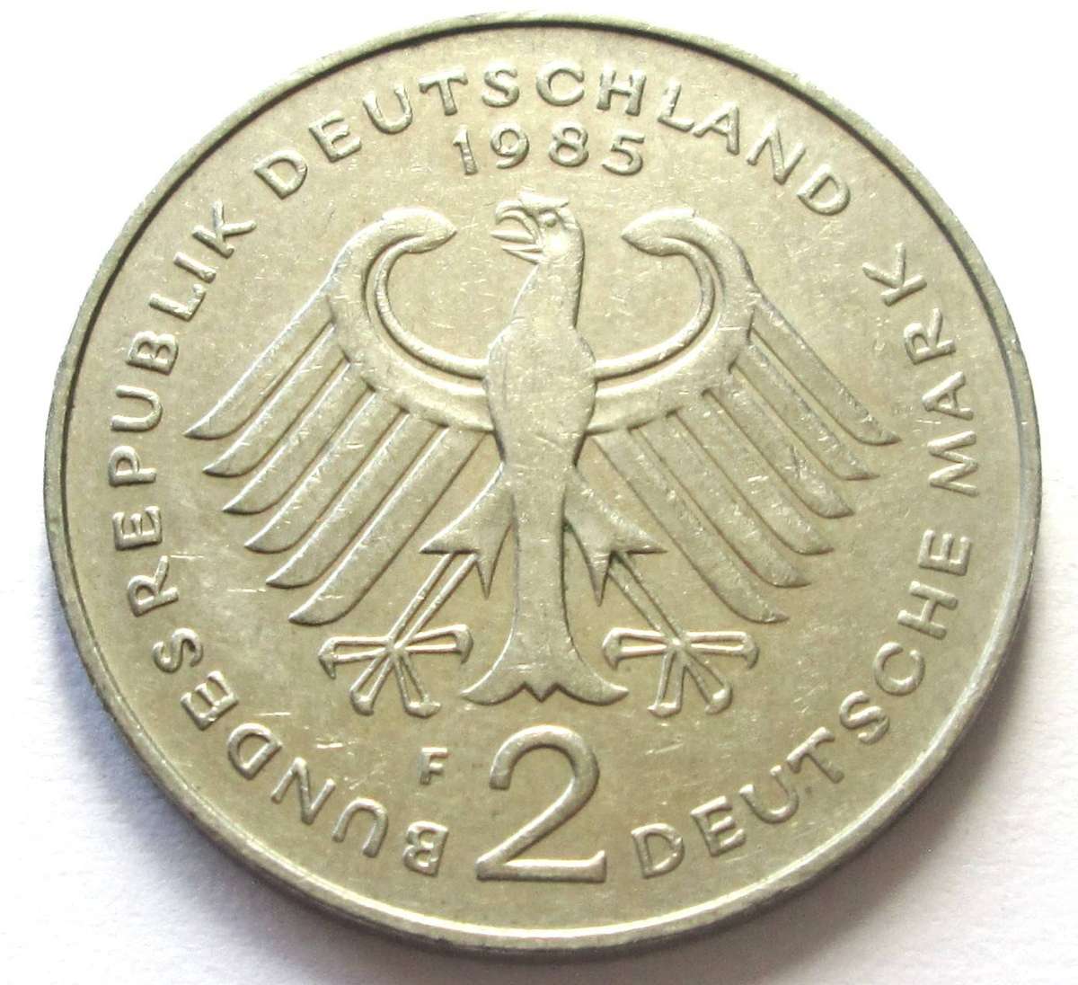1985 Germany 2 Deutsche Mark Commemorative