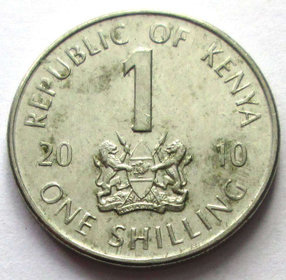 2010 Kenya 1 Shilling