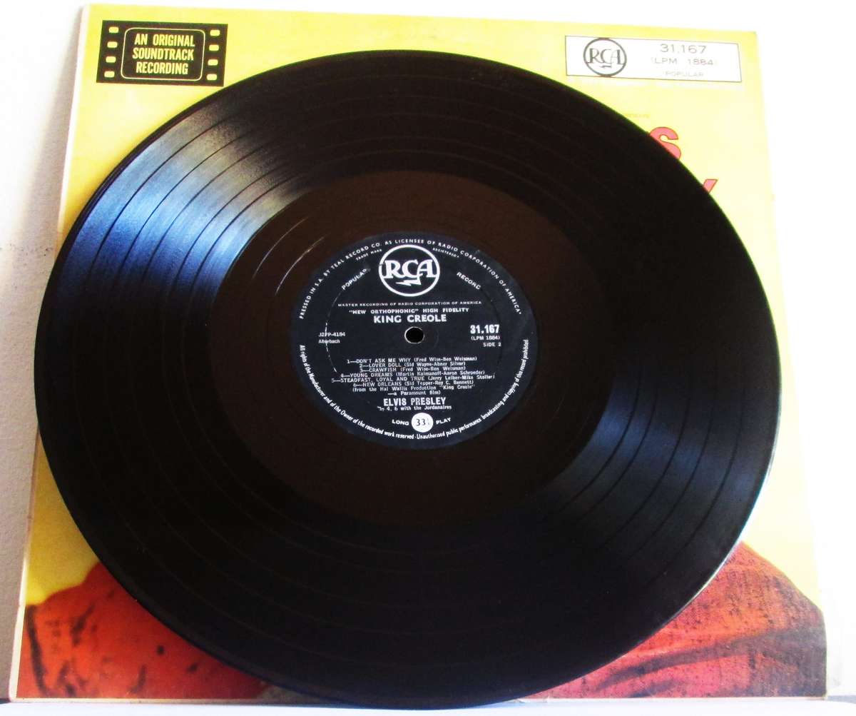 Elvis Presley Hal Walls King Creole LPM 1884 Popular 31167