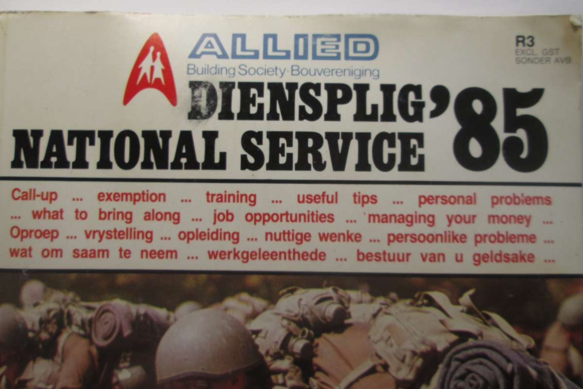 1985 National Services allied Building Society Booklet