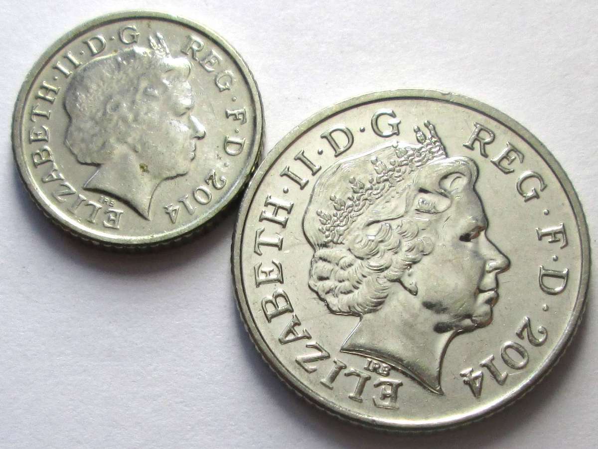 2014 Great Britain 5 Pence 10 Pence