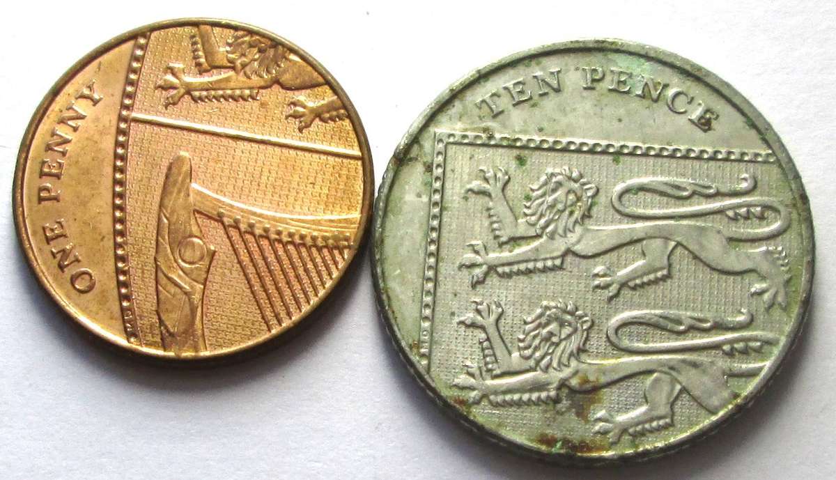2015 Great Britain 1 Penny 10 Pence
