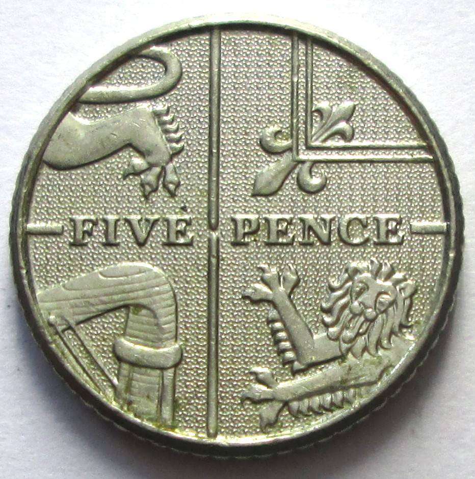2017 Great Britain 5 Pence