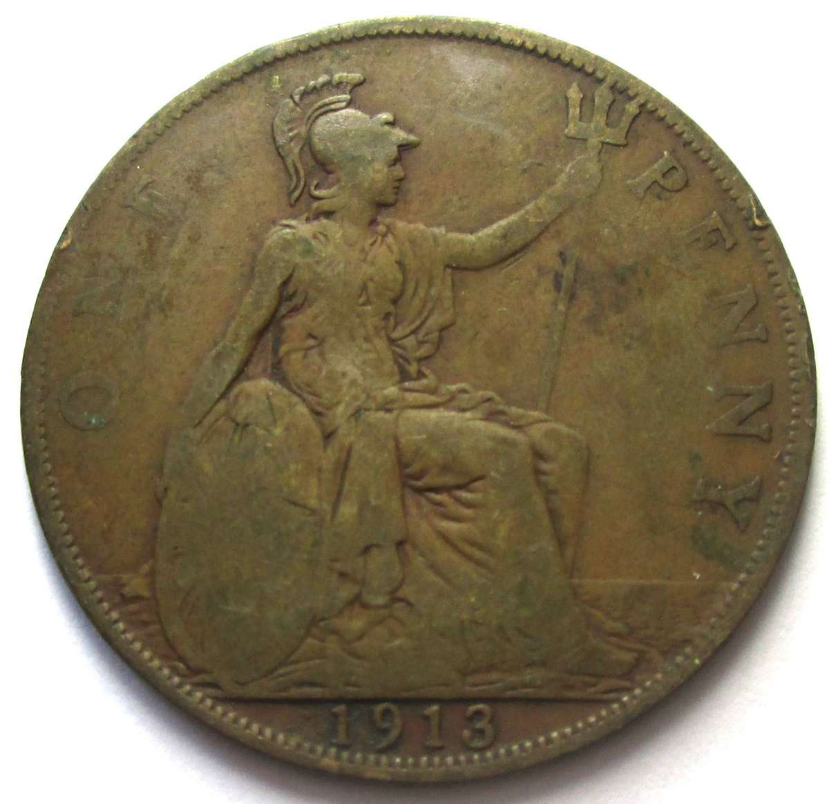 1913 Great Britain 1 Penny