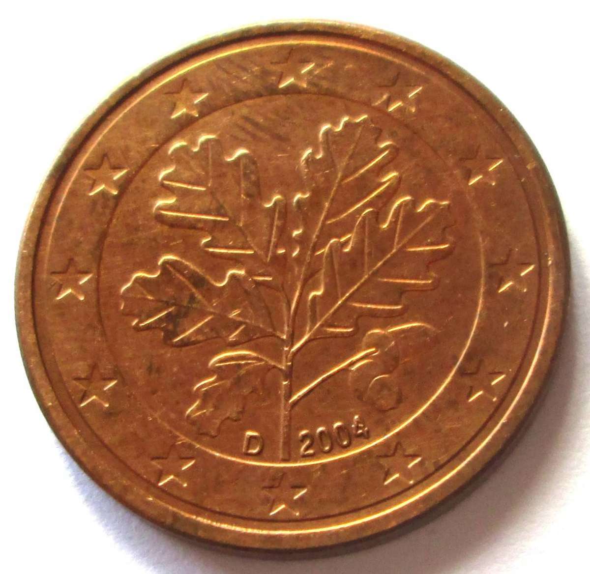 2004 Germany 5 Euro Cents