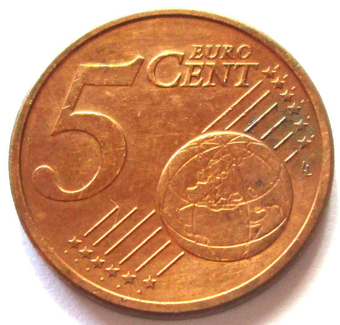2004 Germany 5 Euro Cents