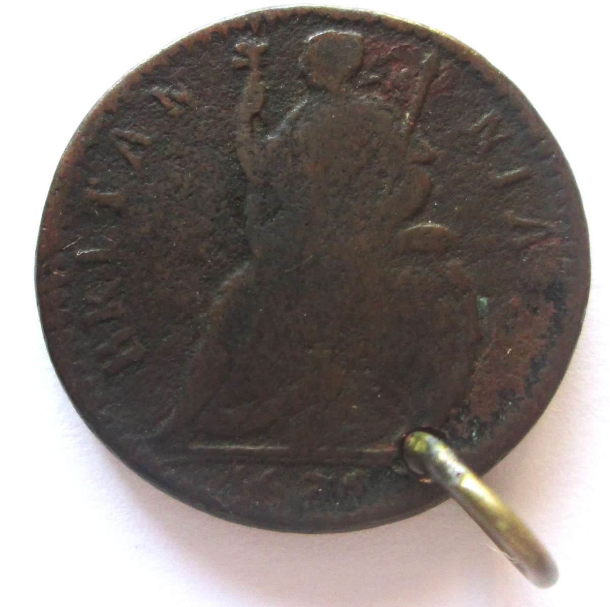 1 Farthing Great Britain 1670s Ancient Coin