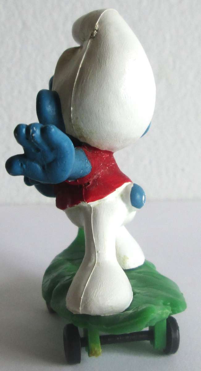 Skateboard Smurf made in West Germany Peyo