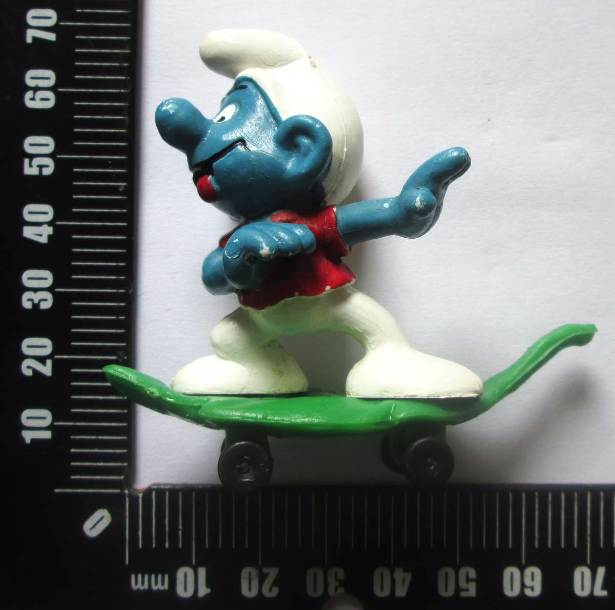 Skateboard Smurf made in West Germany Peyo