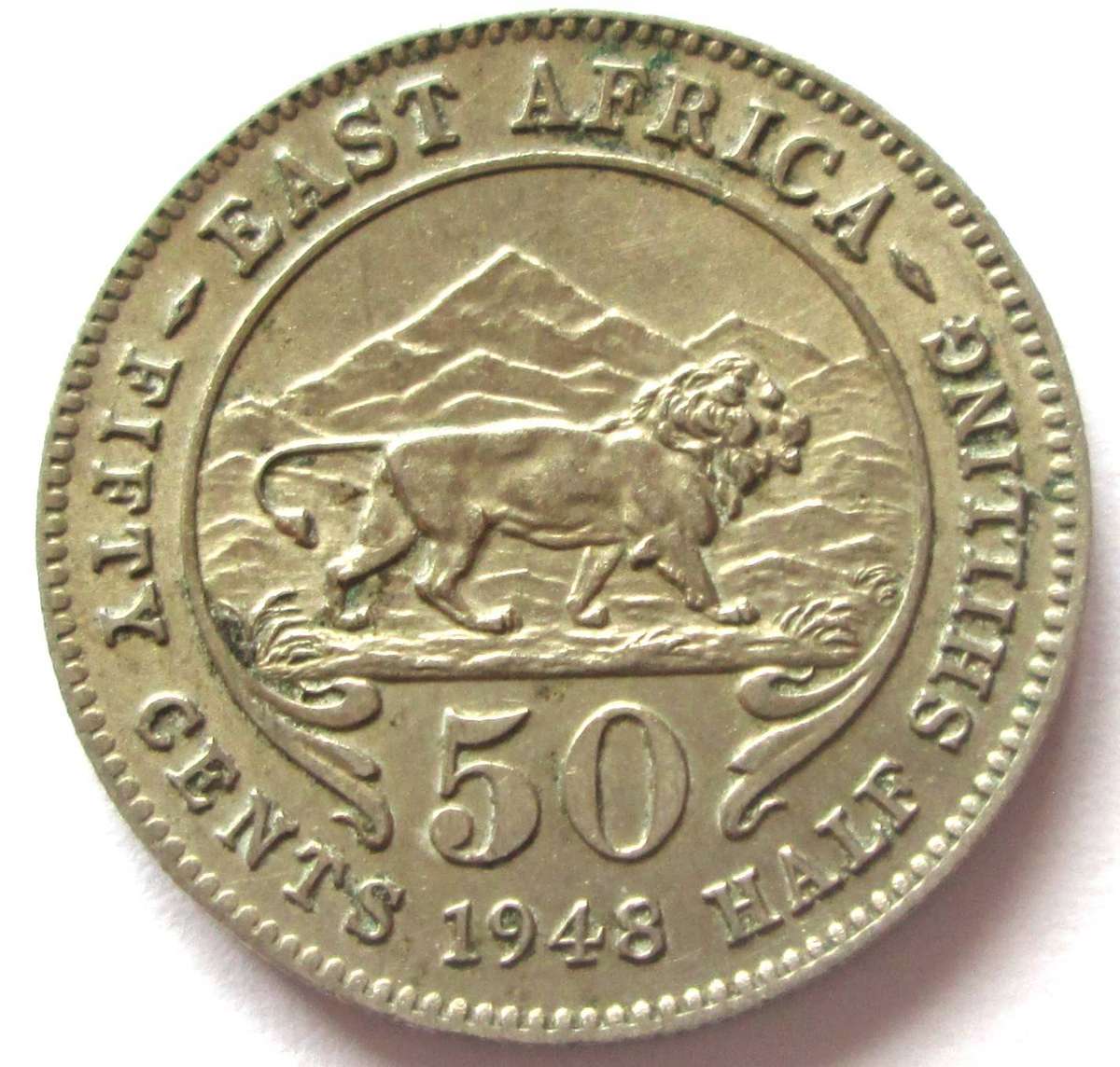 1948 East Africa 50 Cents