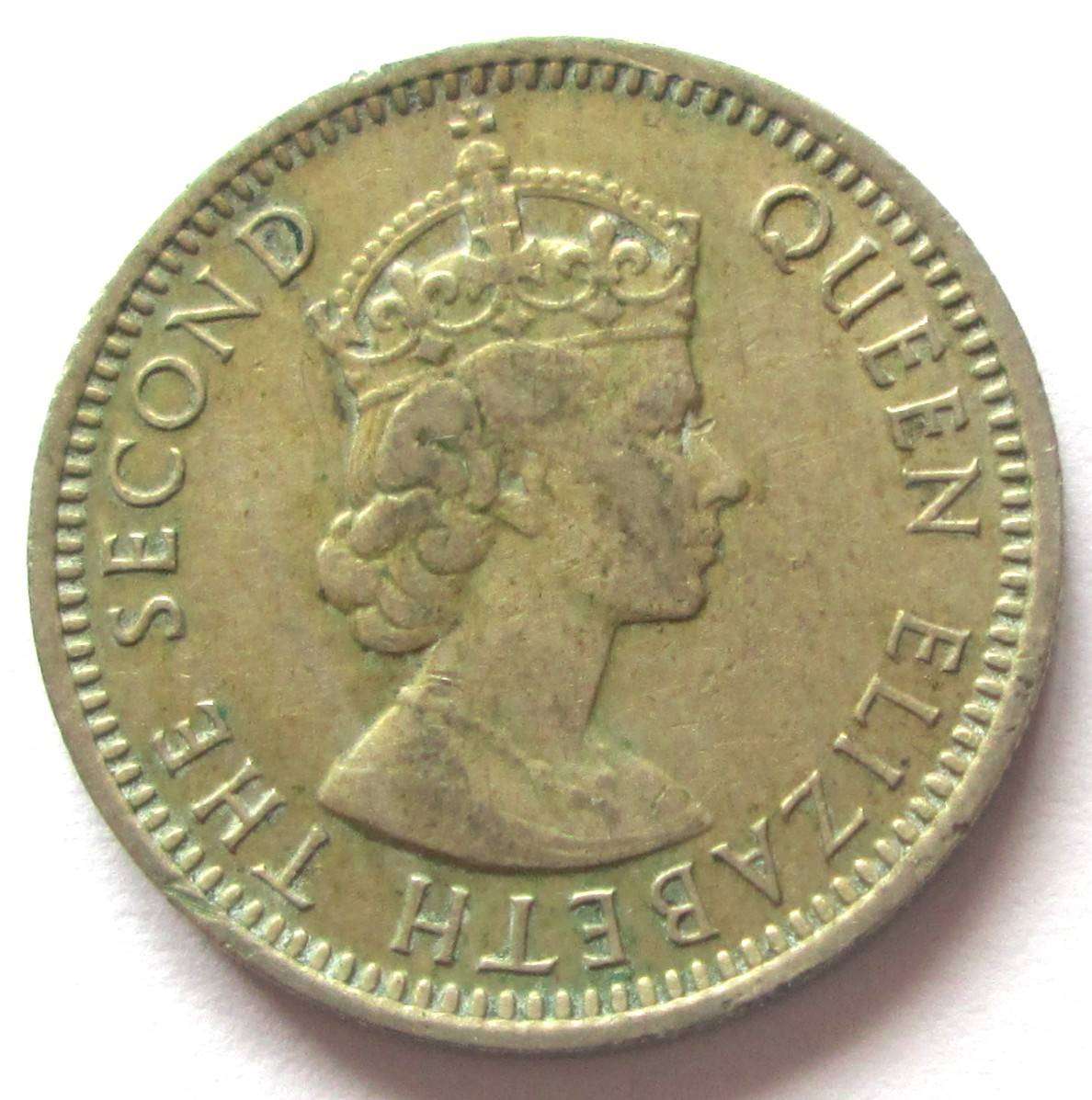 1957 Malaya and British Borneo 10 Cents