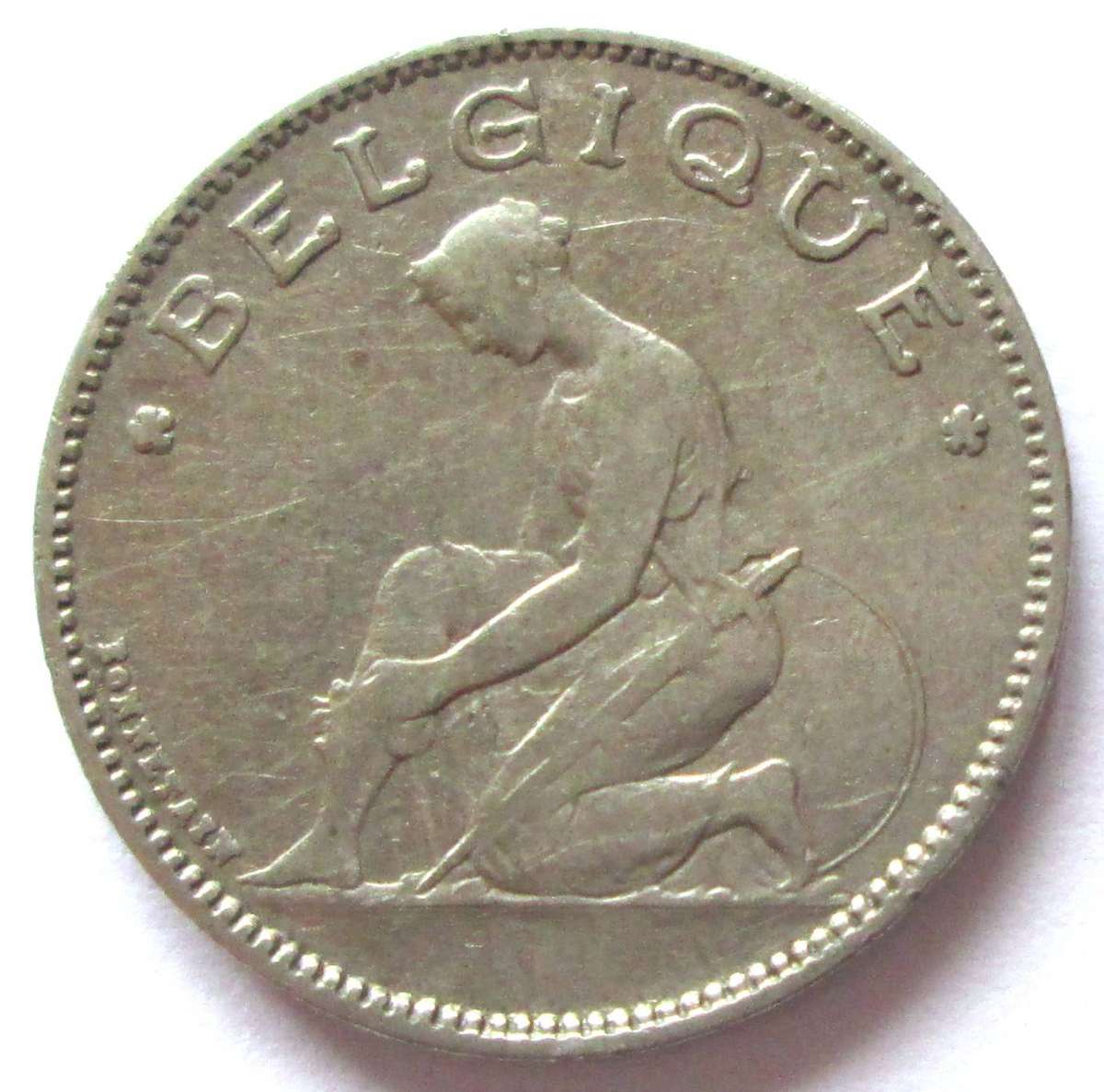 1923 Belgium 1 Franc