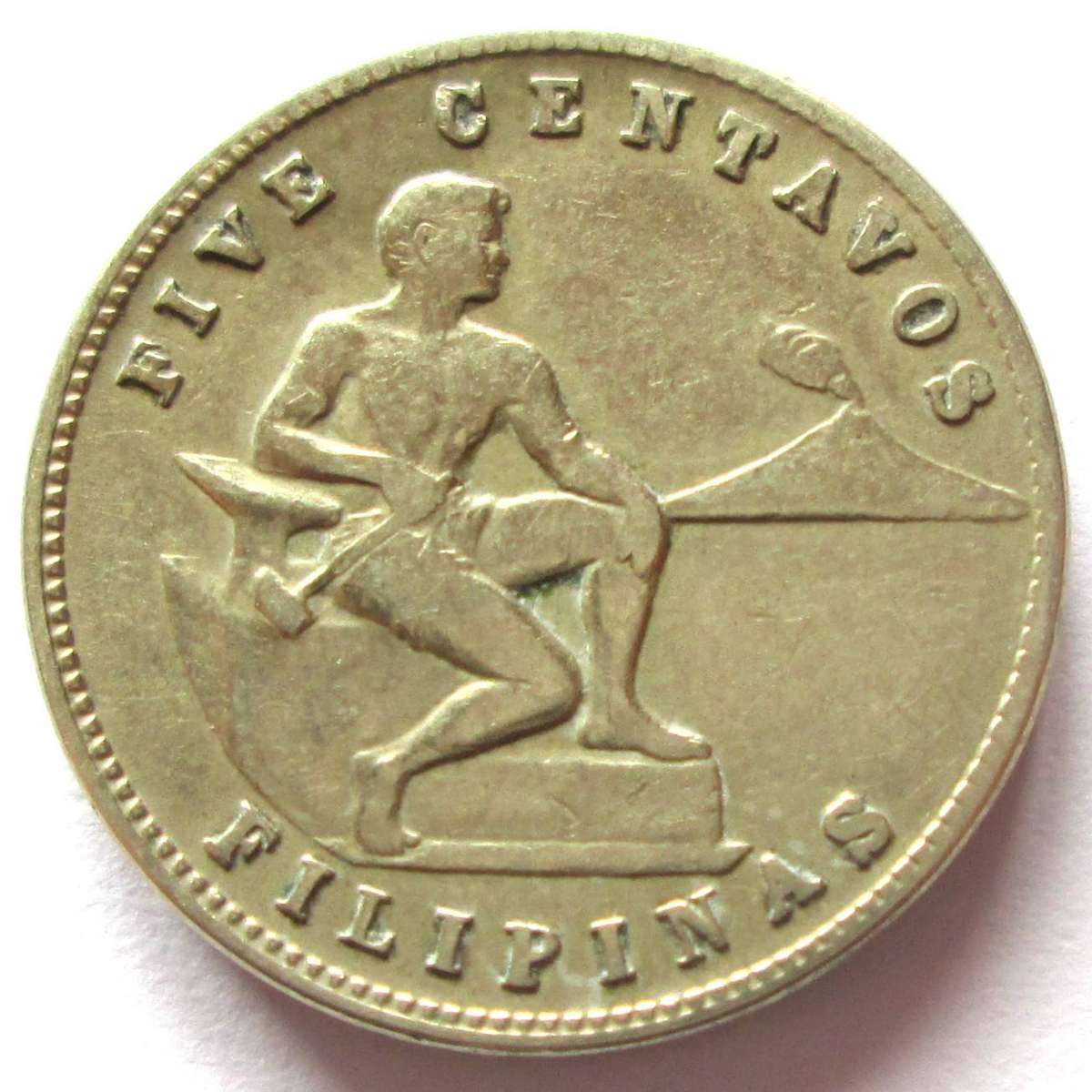 1944 United States of America 5 Centavos