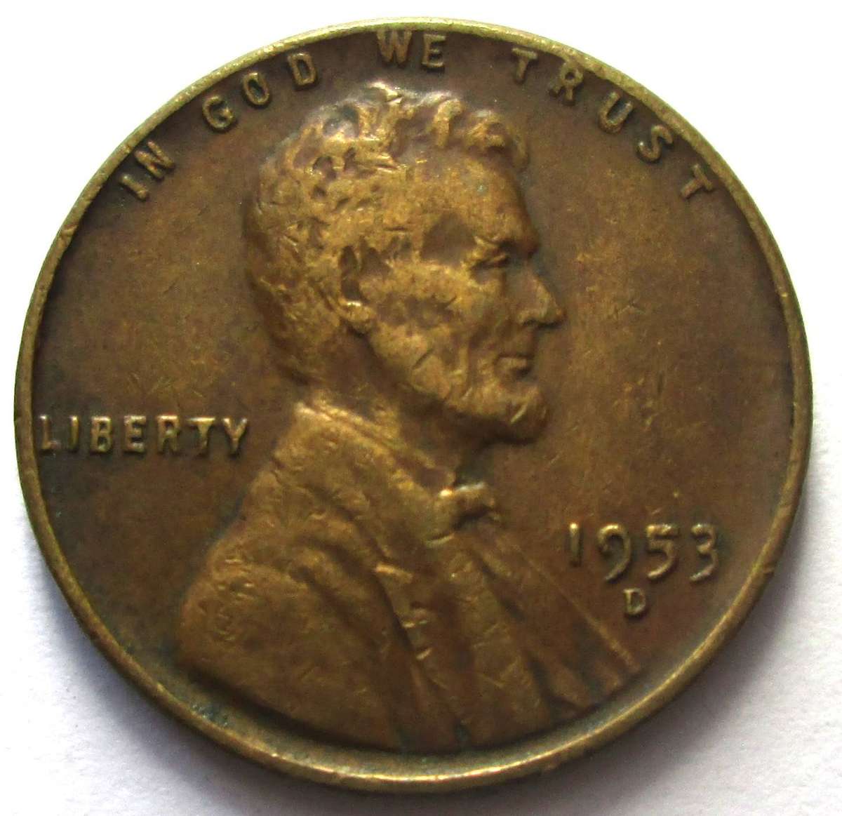 1953 United States of America 1 Cent