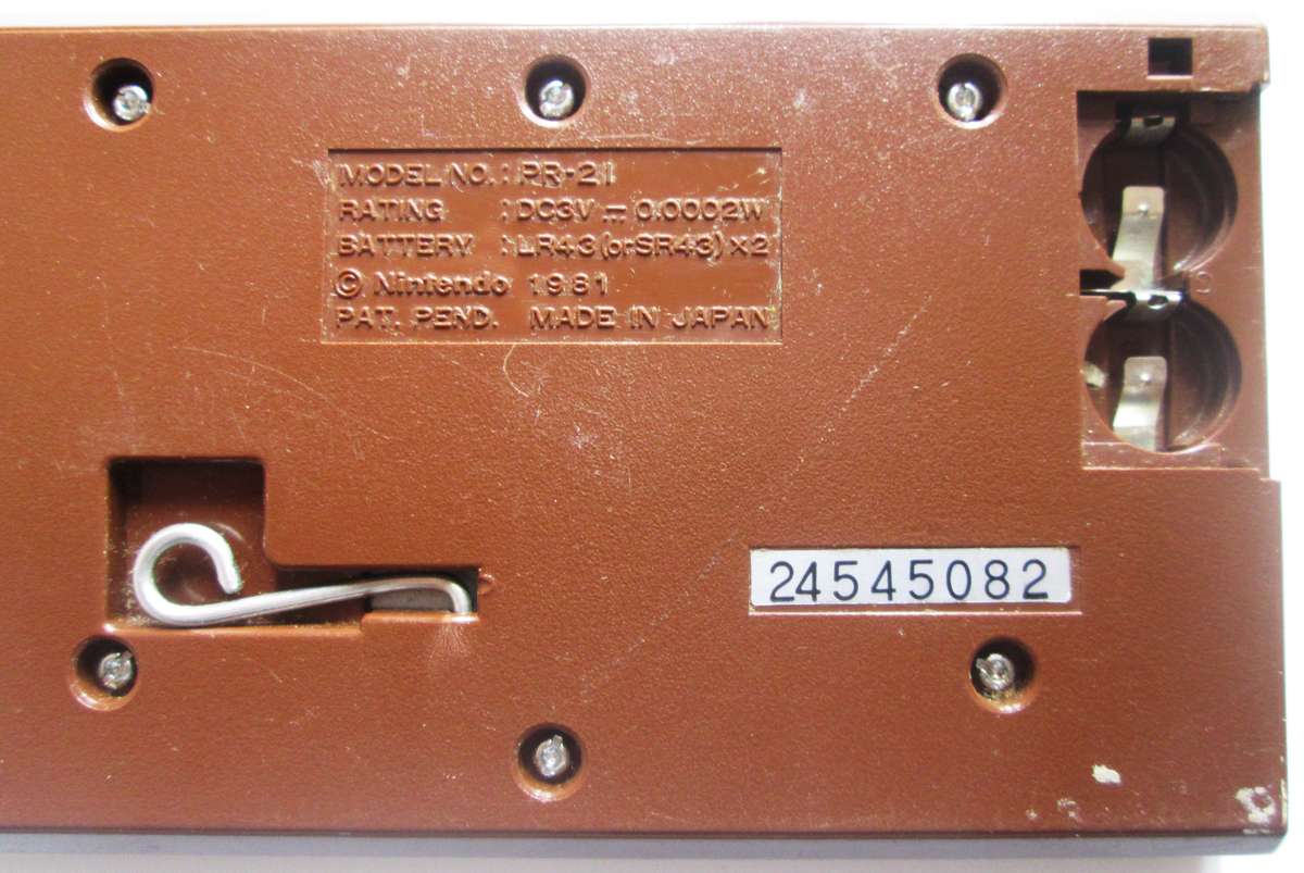 1981 Nintendo Parachute and 1983 Nintendo Dong King Kong II