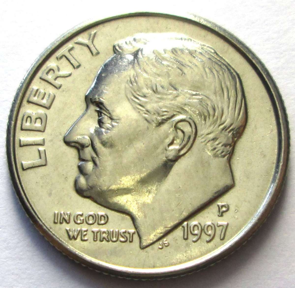 1997 United States of America 1 Dime