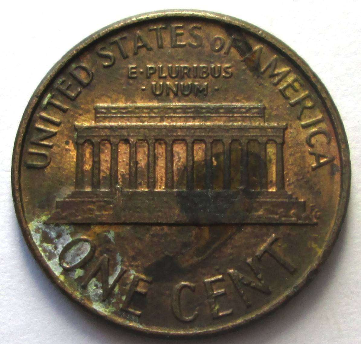 1988 United States of America 1 Cent