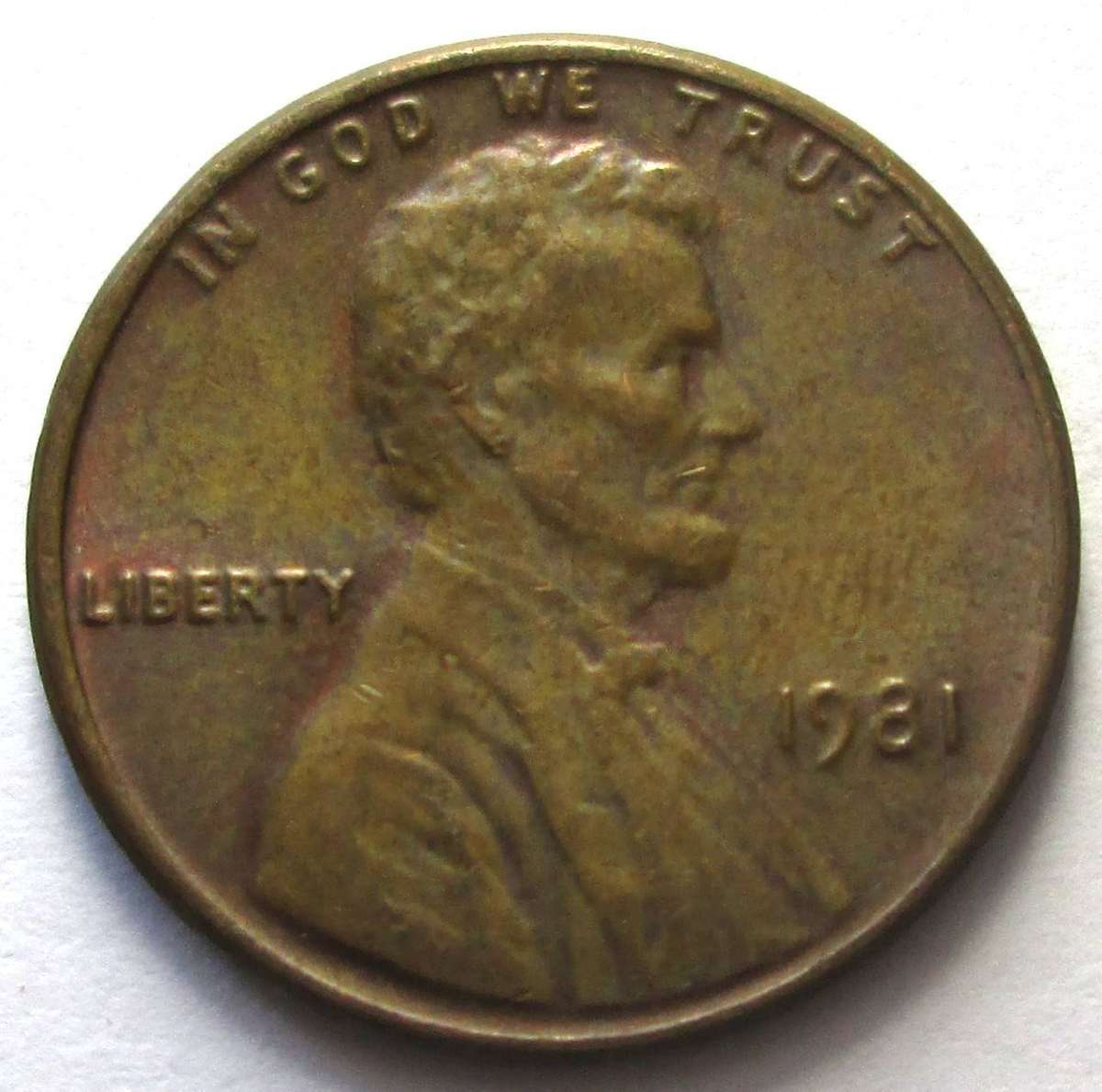1981 United States of America 1 Cent