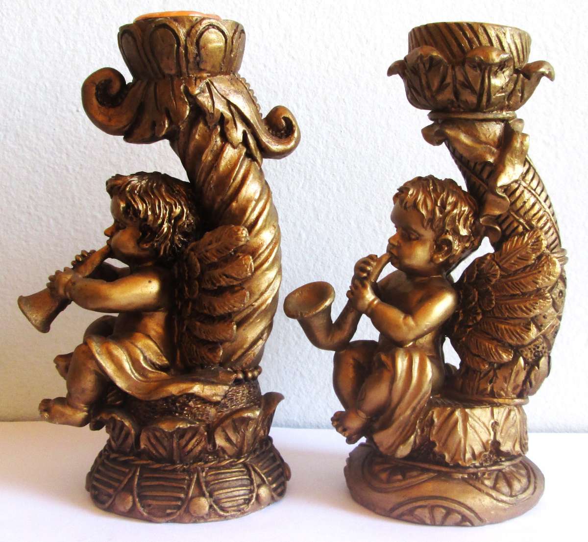 Angel Cupid Candlesticks Ornaments