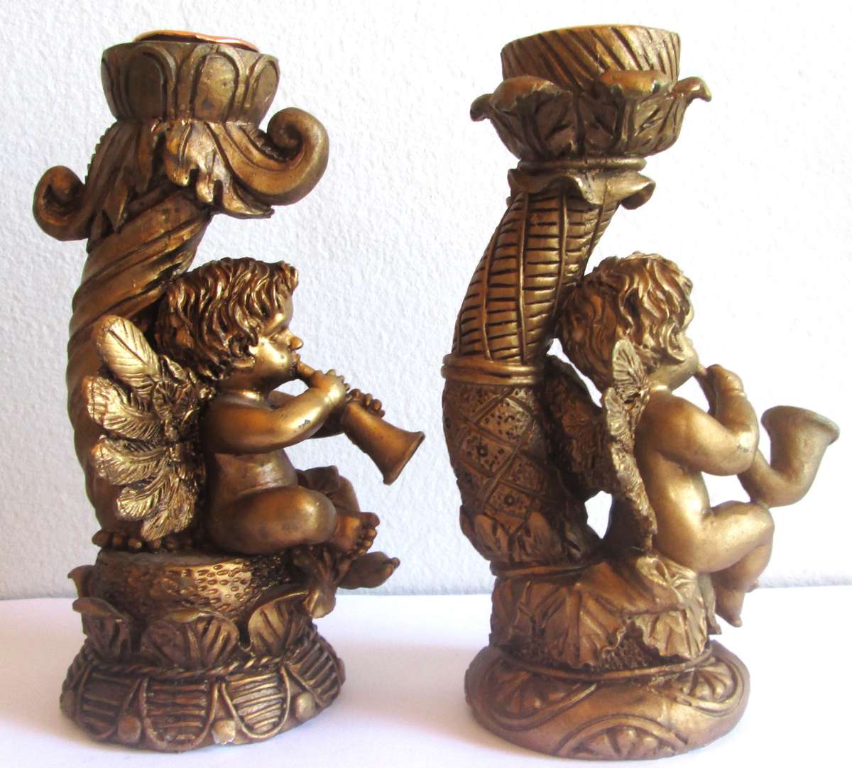 Angel Cupid Candlesticks Ornaments