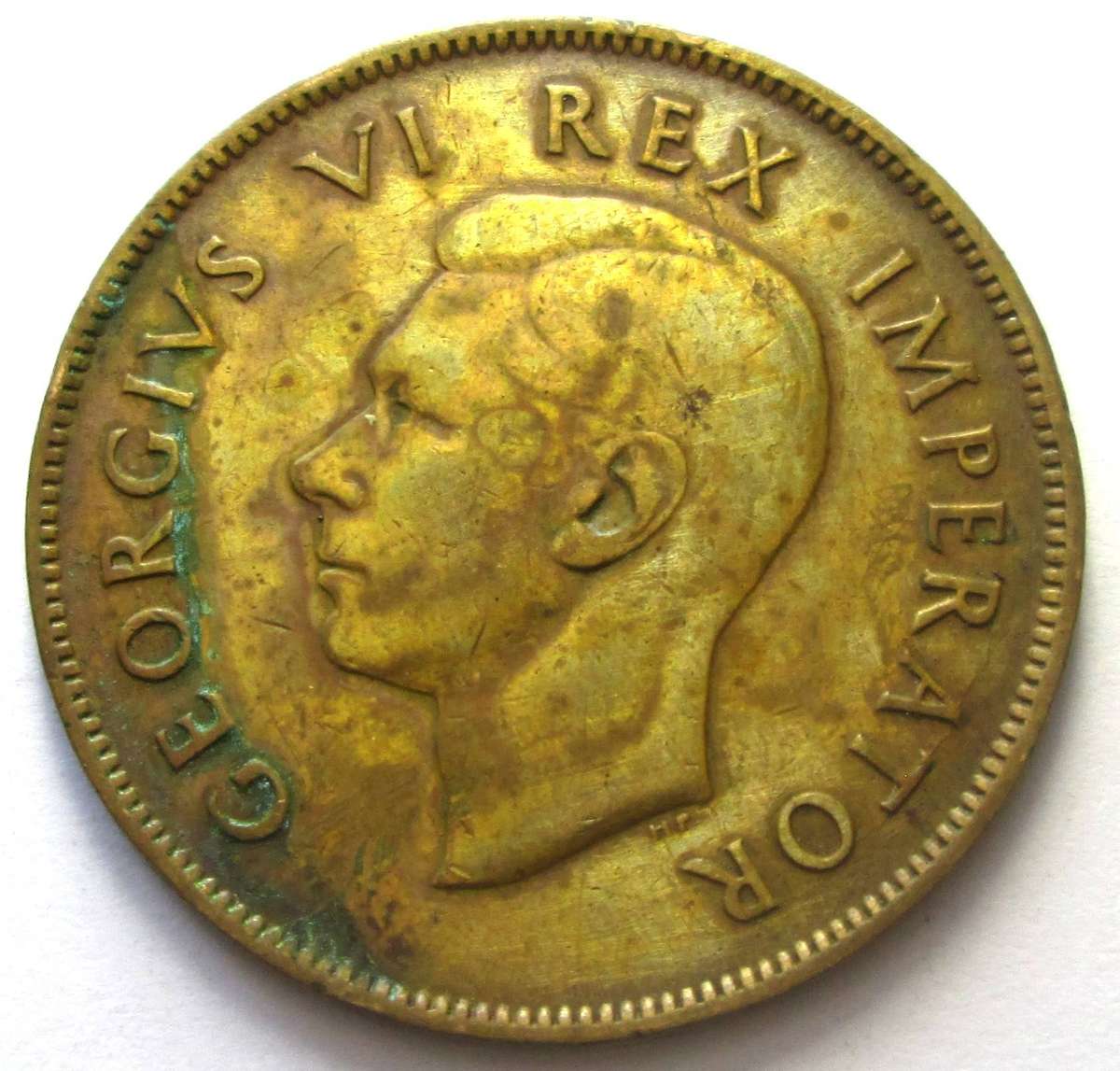 1944 Union of South Africa 1 Penny