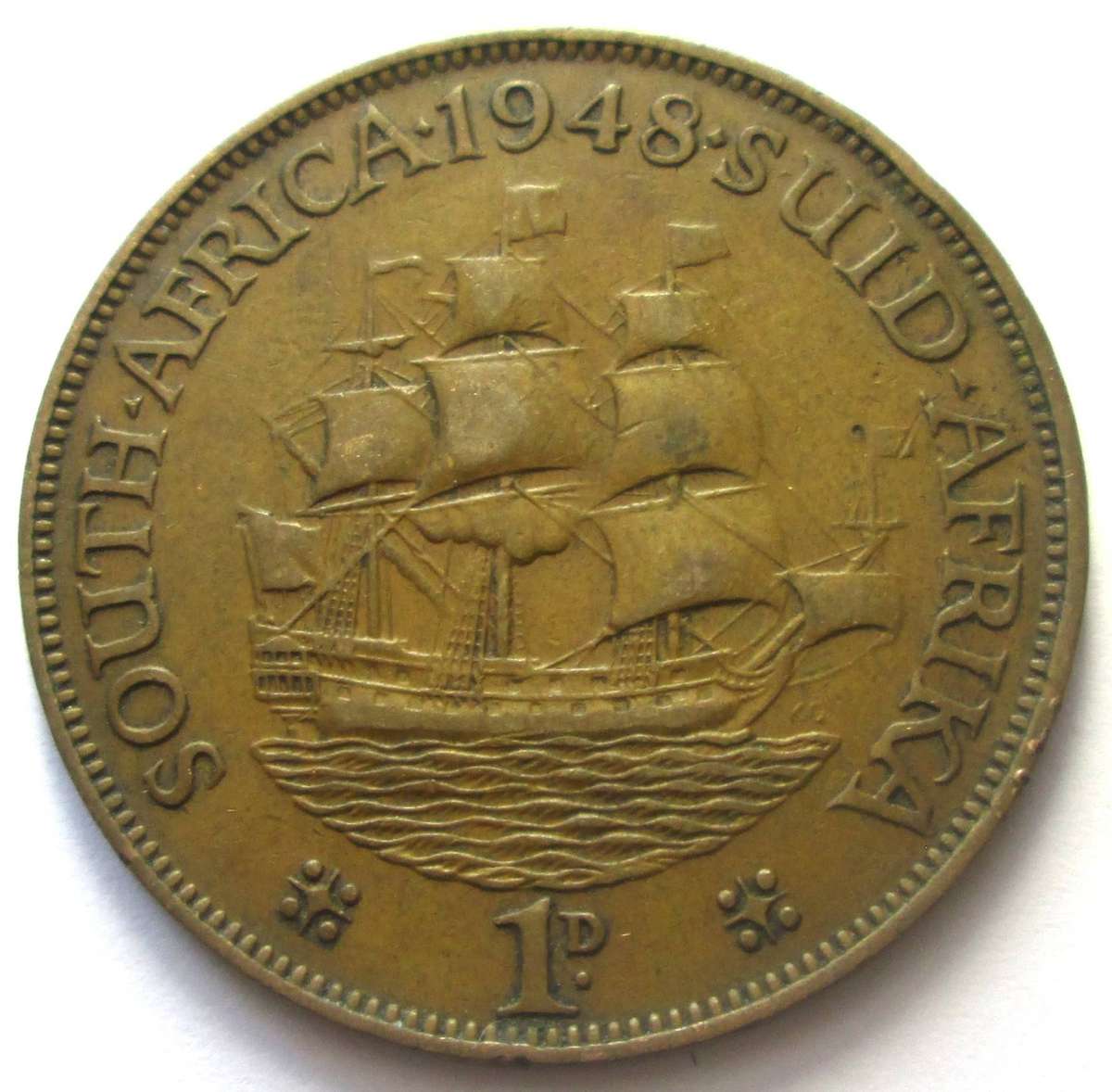 1948 Union of South Africa 1 Penny