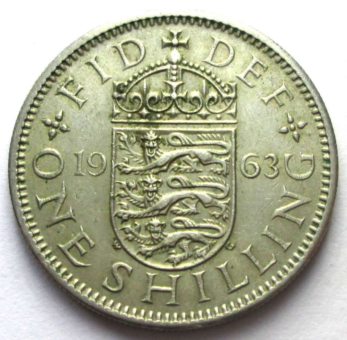 1963 Great Britain 1 Shilling