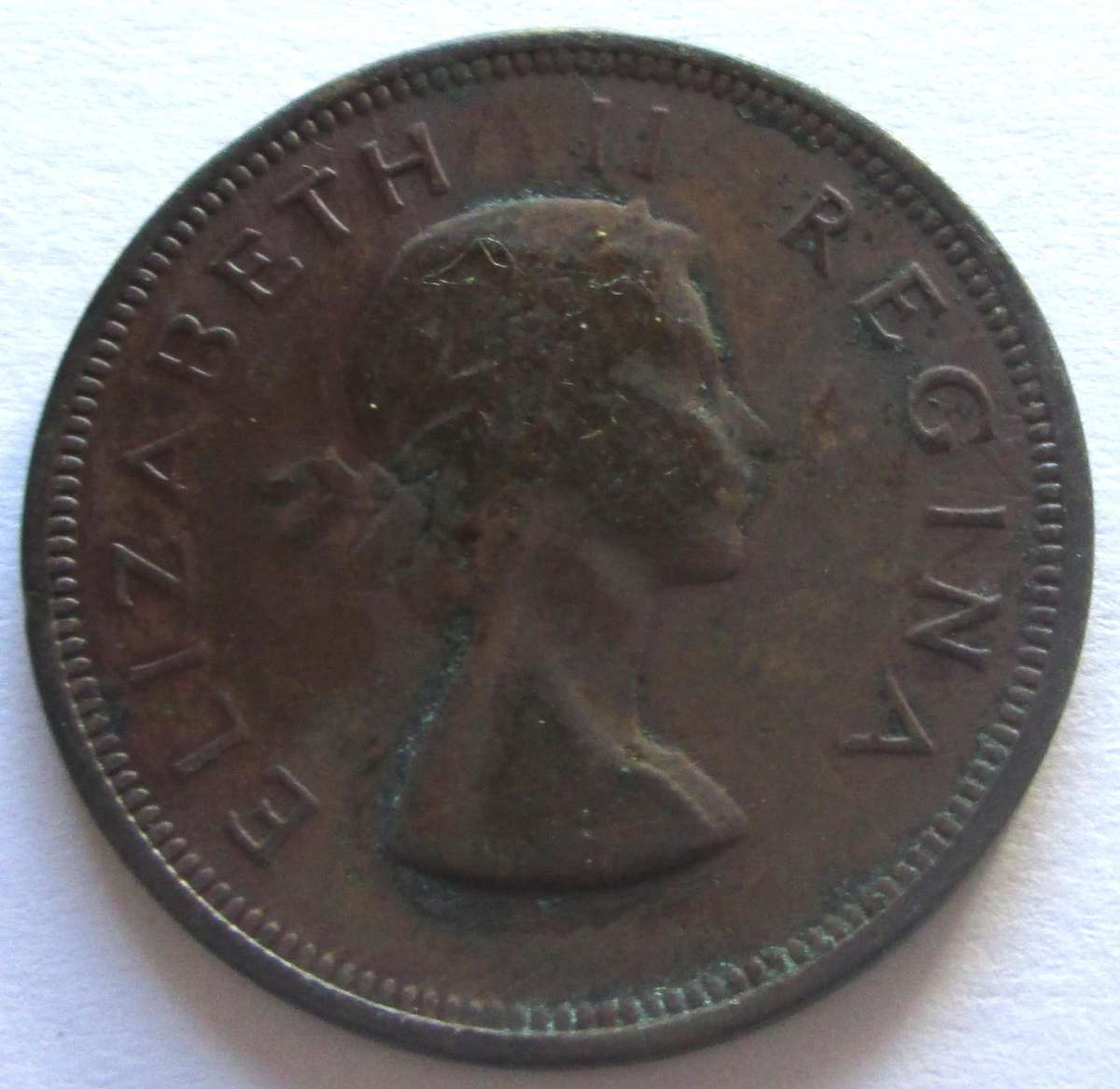 1957 Union of South Africa 1 Penny