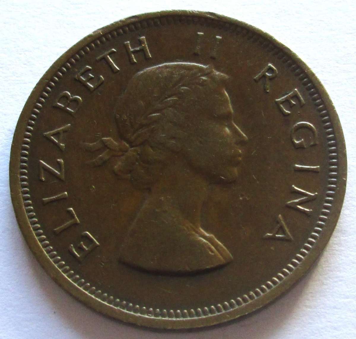 1956 Union of South Africa 1 Penny