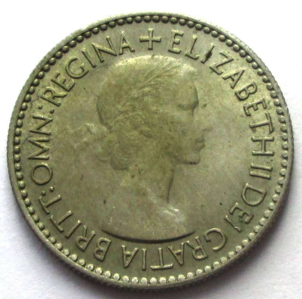 1953 Great Britain 6 Pence