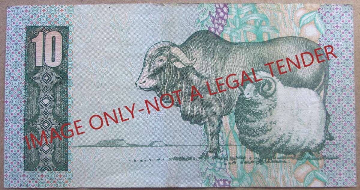 Ten Rand South Africa Serial Nr AS4767679C