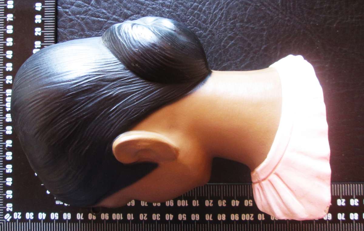 1960 Polynesian Hawaiian Boy and Girl Busts