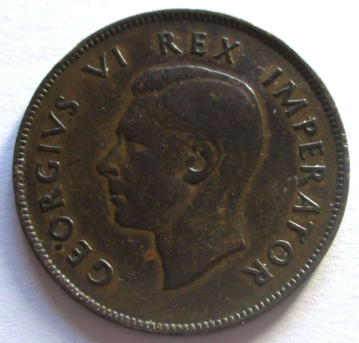 1946 Union of South Africa 1 Penny