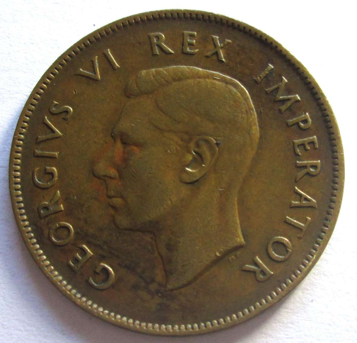 1944 Union of South Africa 1 Penny