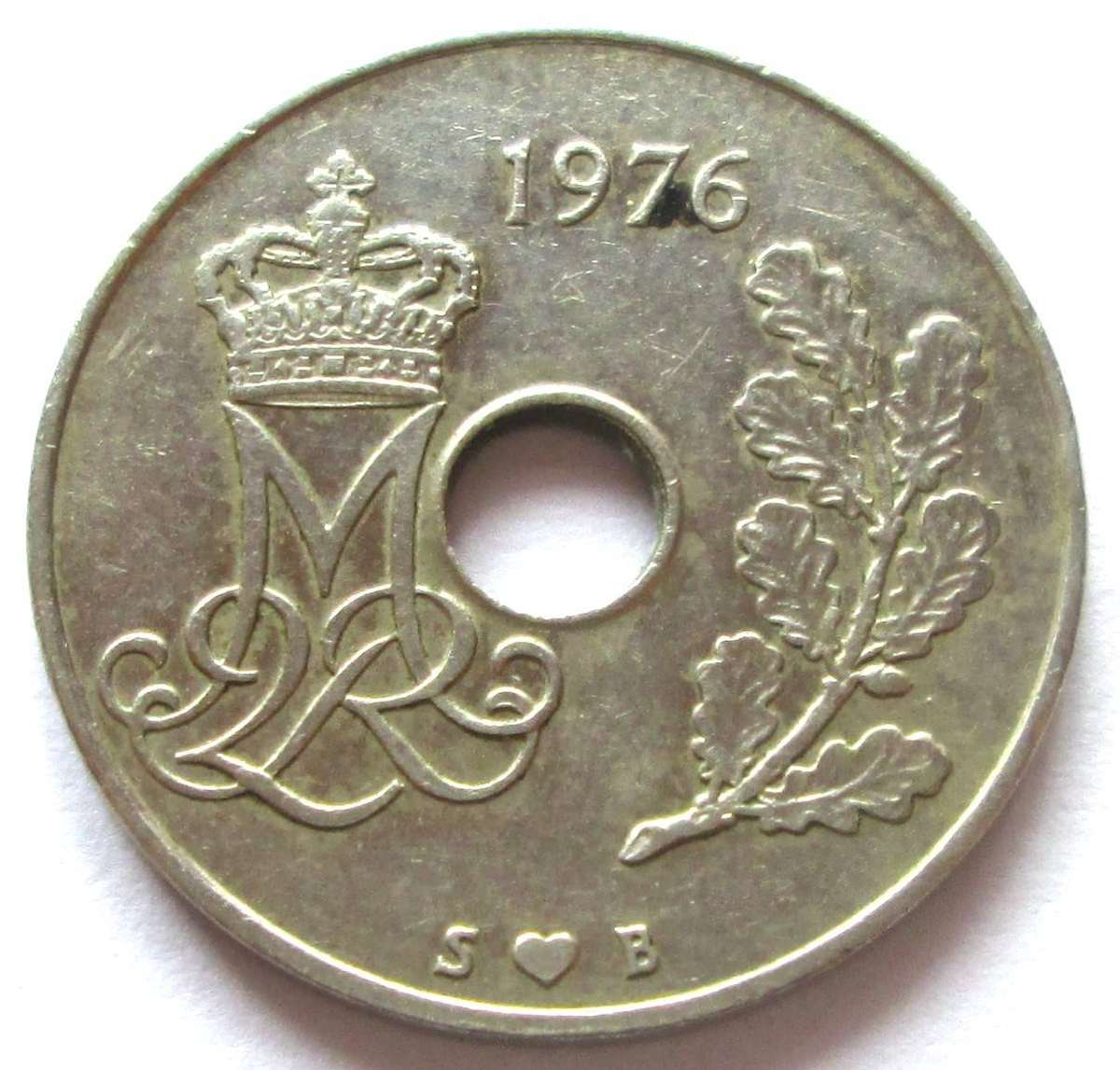 1976 Danmark 25 Ore