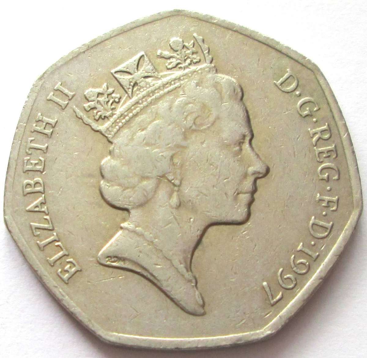 1997 Great Britain 50 Pence