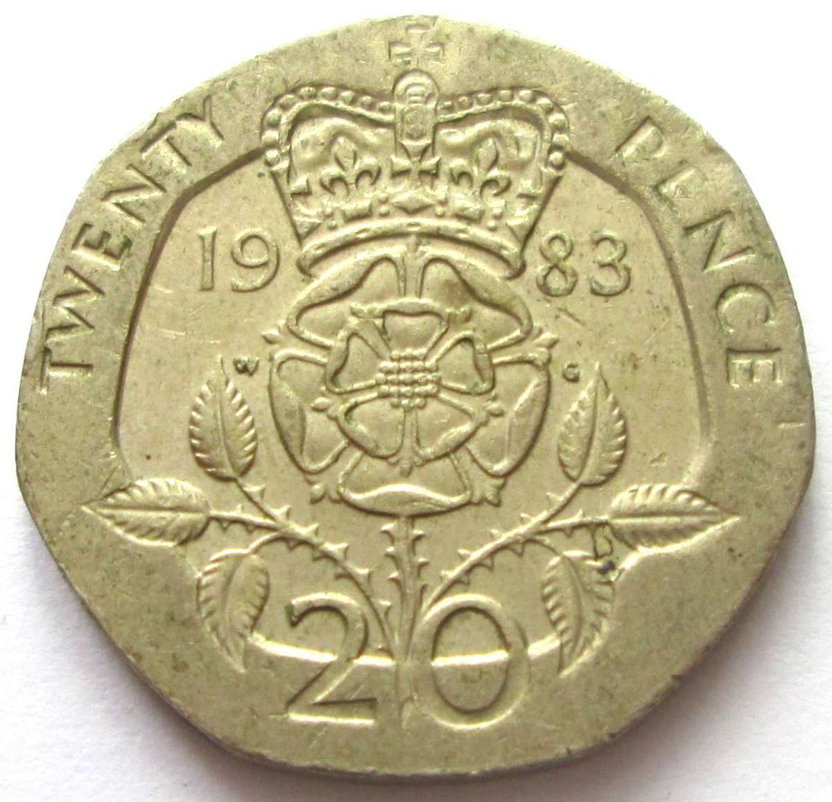 1983 Great Britain 20 Pence