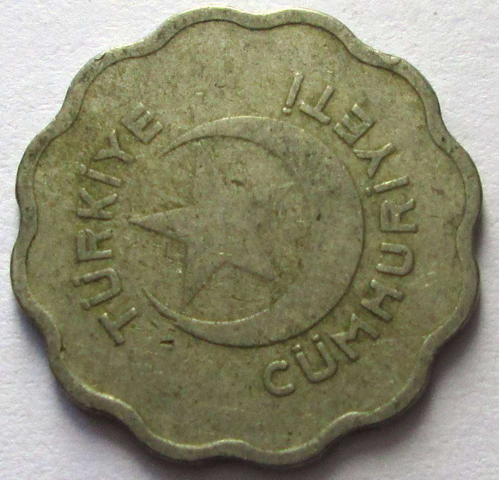 1938 Turkey 1 Kurus