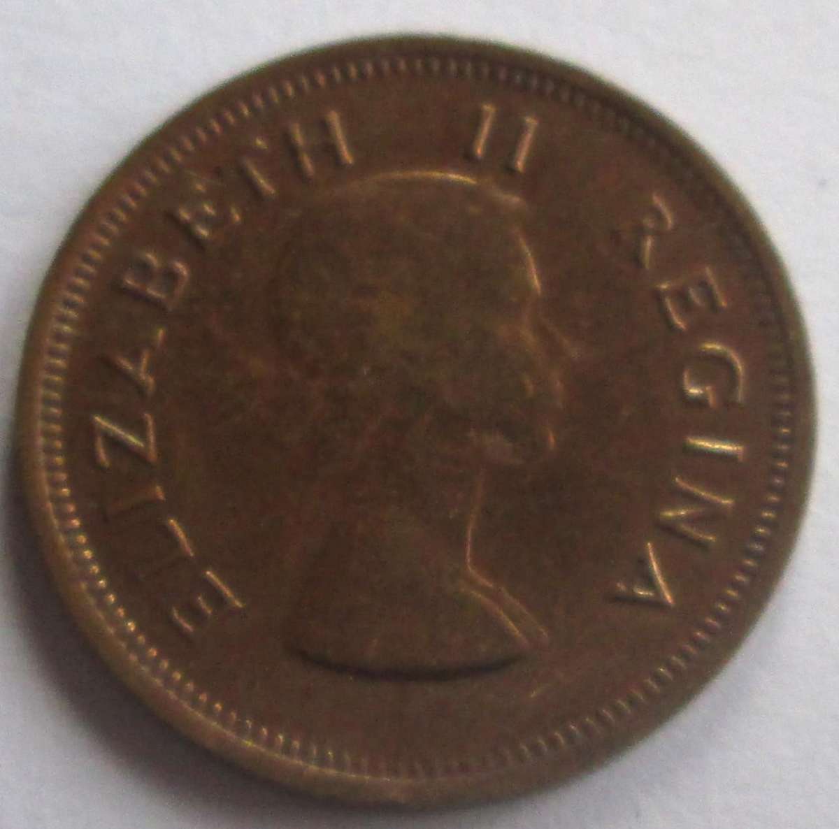 1954 Union of South Africa Quarter Penny