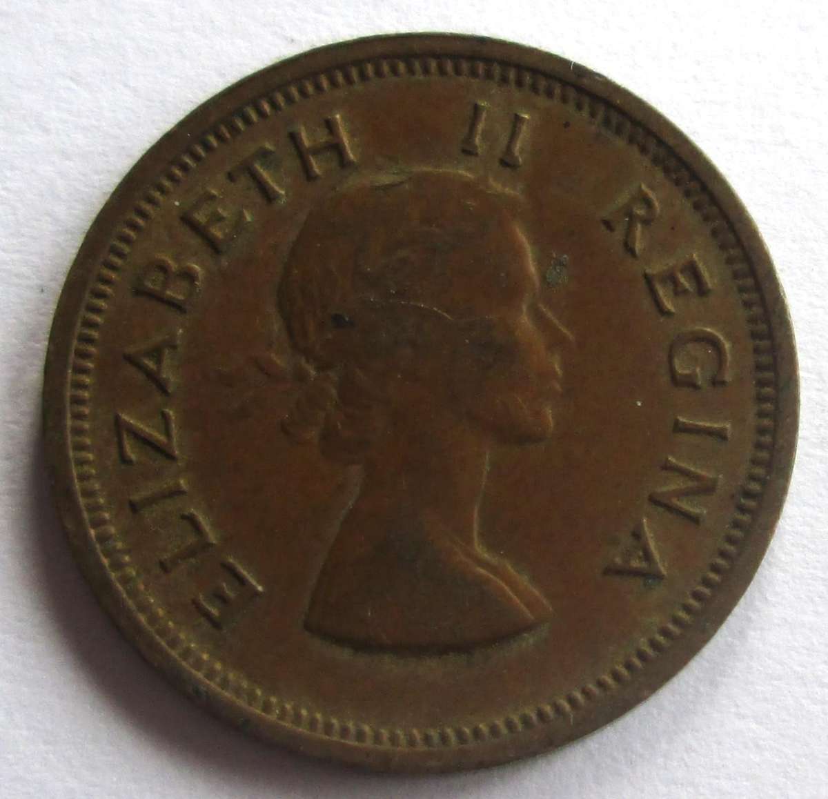 1956 Union of South Africa Quarter Penny